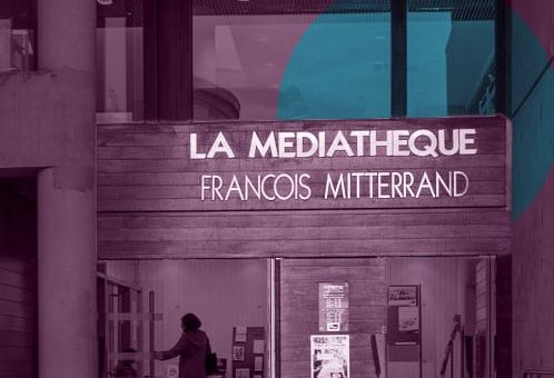 Photo de la médiathèque François Mitterand.