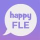 Logo de l'application happy fle